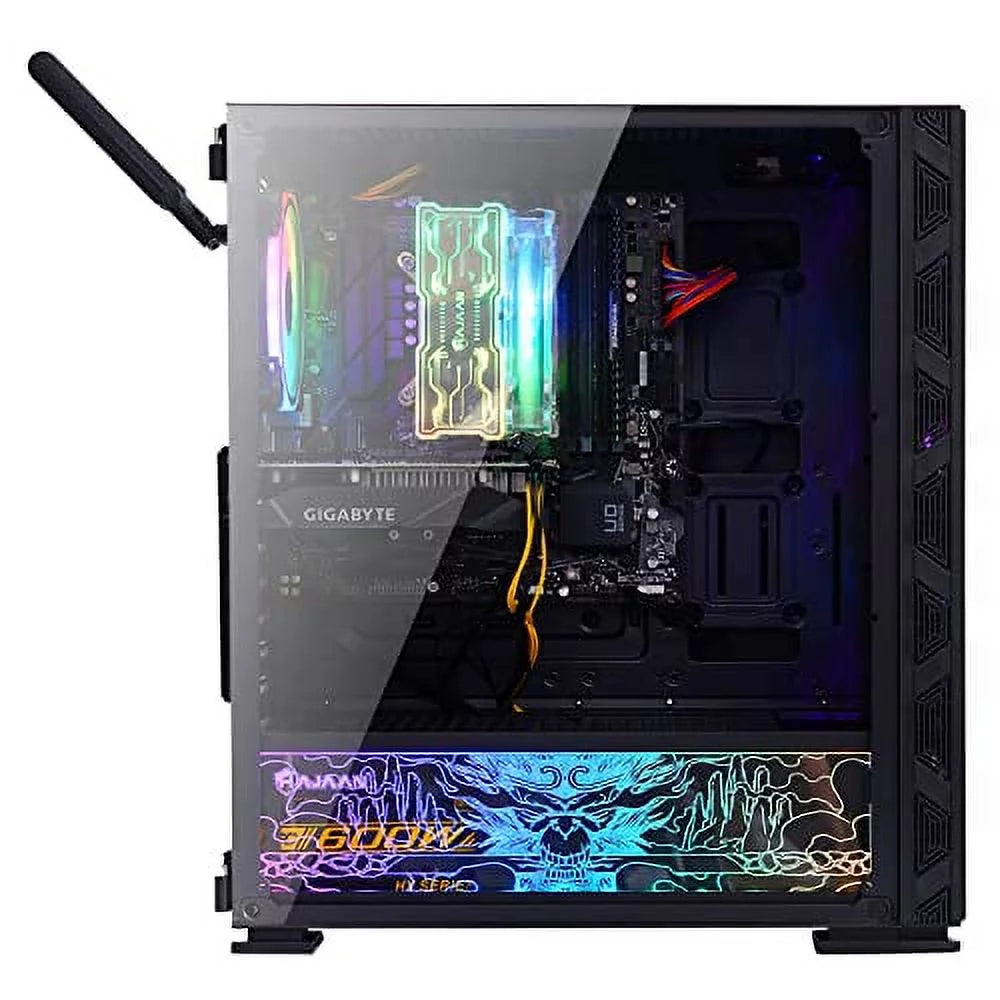 Breeze PRO Gaming Desktop Tower PC with 24 Inch Gaming Monitor - Intel Core I5-10400F Processor Upto 4.30 Ghz, 16GB DDR4 RAM, 512GB SSD, Geforce GTX 1650 4GB, Windows 11 Pro