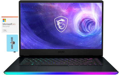 Raider GE66 -15 Gaming & Entertainment Laptop (Intel I7-12700H 14-Core, 15.6" 240Hz 2K Quad HD (2560X1440), Geforce RTX 3080 Ti, Win 11 Pro) with Microsoft 365 Personal , Hub